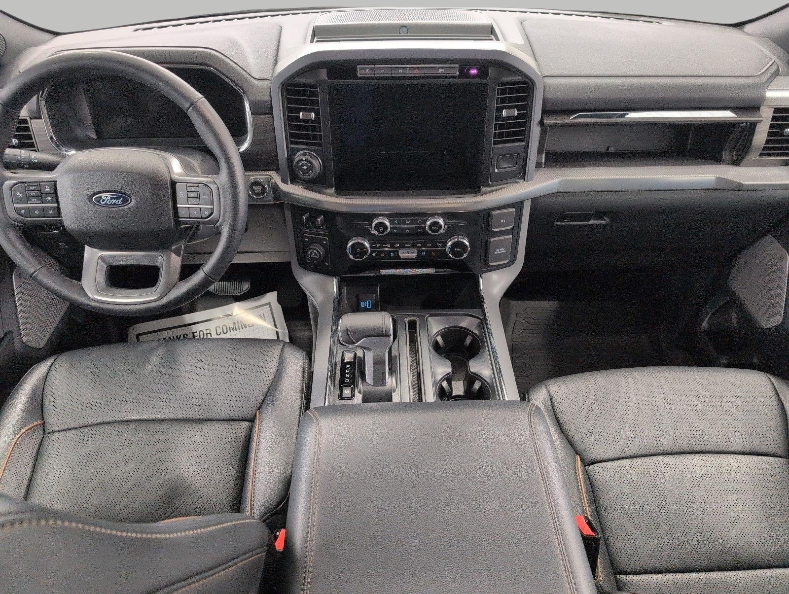 2024 Ford F-150 — interior view