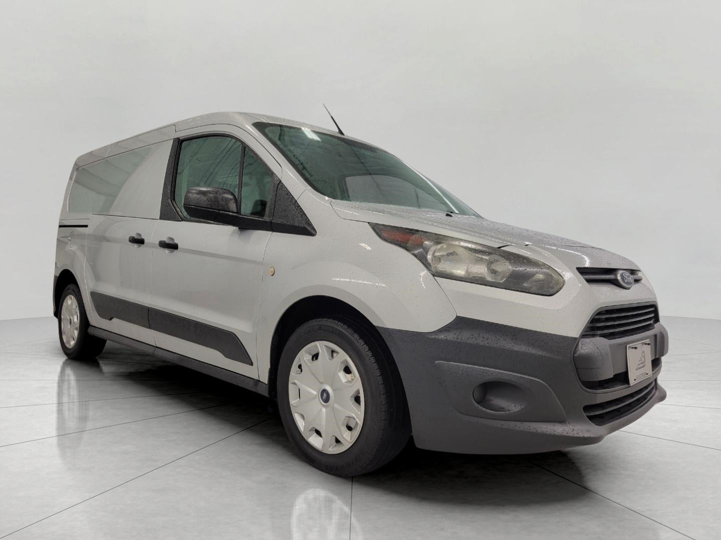 2014 Ford Transit Connect LWB XL w/Rear Liftgate in Silver Metallic — front three-quarter view
