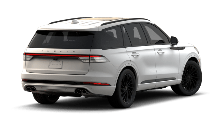 2026 Lincoln Aviator — rear three-quarter view