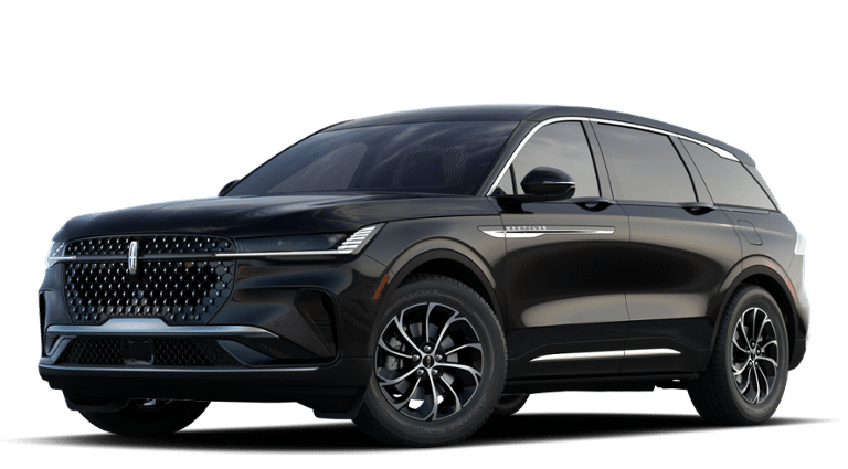 2026 Lincoln Nautilus Premiere in Infinite Black Metallic Clearcoat — front three-quarter view
